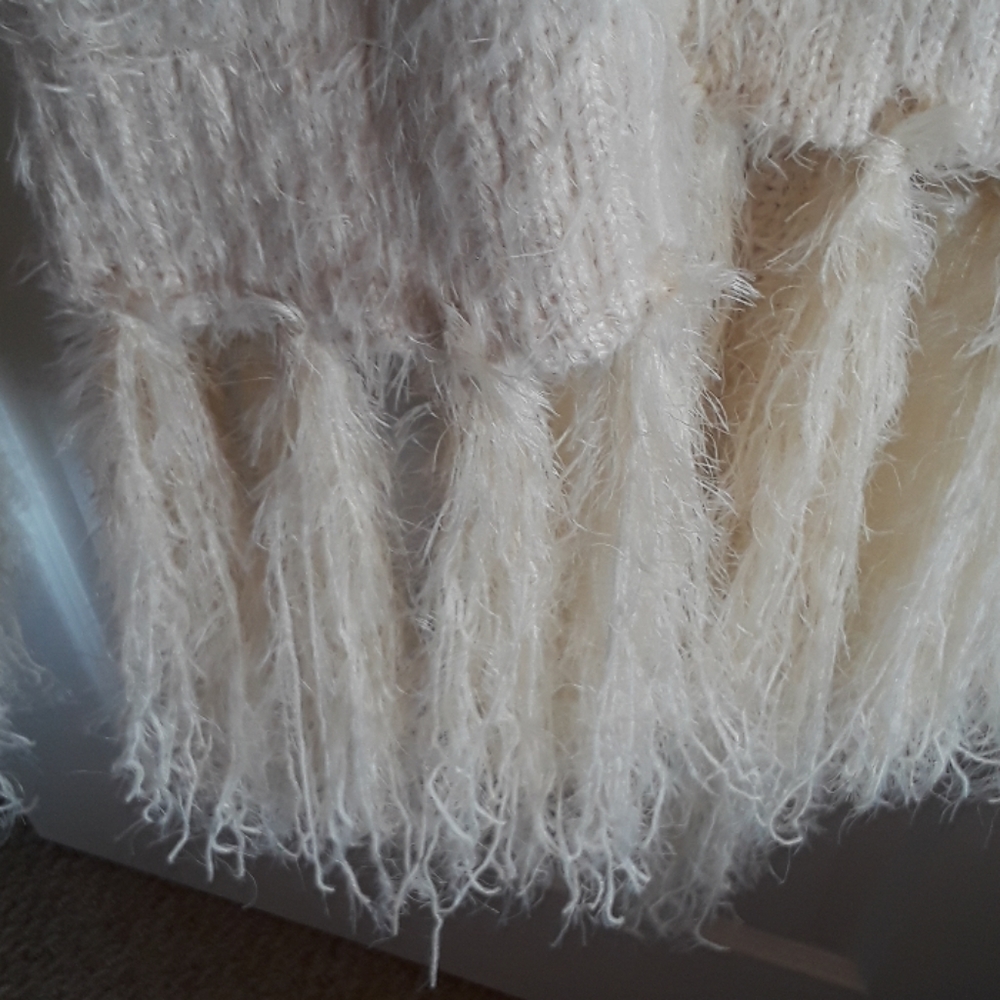 🔥HOT DEAL🔥Boho Fringed Mohair waistcoat - Picture 5 of 8